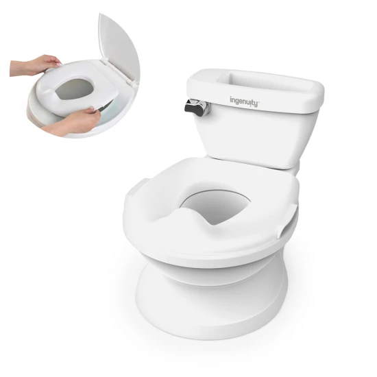 Kindertoilette/Töpfchen mit Sound My Size™ Weiß Kindertoilette/Töpfchen mit Sound My Size™ Weiß Ingenuity 11124-2