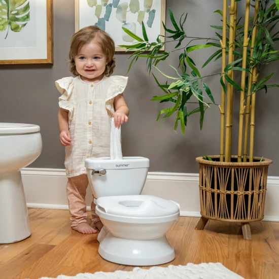 Kindertoilette/Töpfchen mit Sound My Size™ Weiß Kindertoilette/Töpfchen mit Sound My Size™ Weiß Ingenuity 11124-2