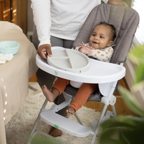 Klappbarer Hochstuhl Sun Valley™ Grey 6M+ bis 15 kg Ingenuity 16990-1