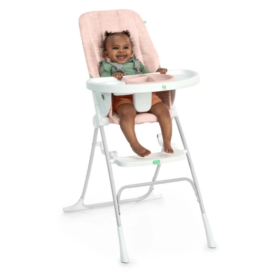Klappbarer Hochstuhl Sun Valley™ Pink 6M+ bis 15 kg Klappbarer Hochstuhl Sun Valley™ Pink 6M+ bis 15 kg Ingenuity 16989-1