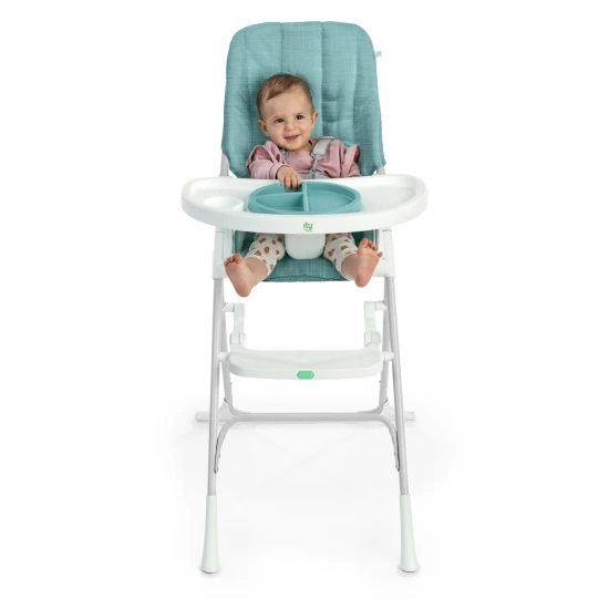 Klappbarer Hochstuhl Sun Valley™ Teal 6M+ bis 15 kg Klappbarer Hochstuhl Sun Valley™ Teal 6M+ bis 15 kg Ingenuity 16872-1