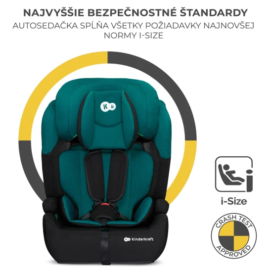 Autositz Comfort up i-size green (76-150 cm) Kinderkraft KCCOUP02GRE0000