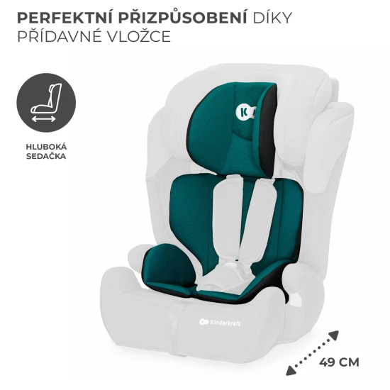 Autositz Comfort up i-size green (76-150 cm) Kinderkraft KCCOUP02GRE0000