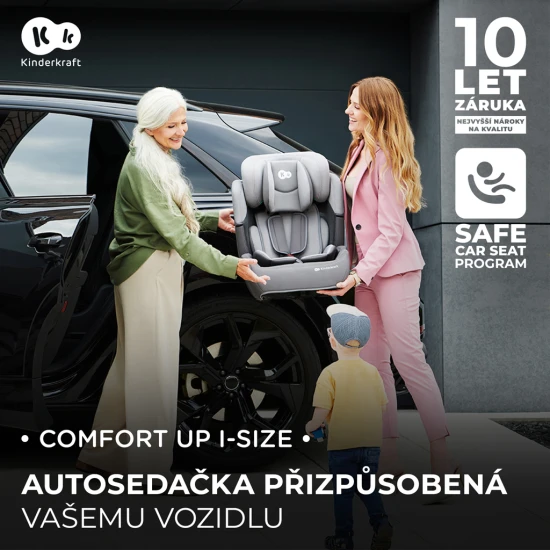 Autositz Comfort up i-size pink (76-150 cm) Autositz Comfort up i-size pink (76-150 cm) Kinderkraft KCCOUP02PNK0000