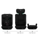 Autositz I-Comfy i-Size (76 do 150 cm) Black Kinderkraft KCICOM00BLK0000