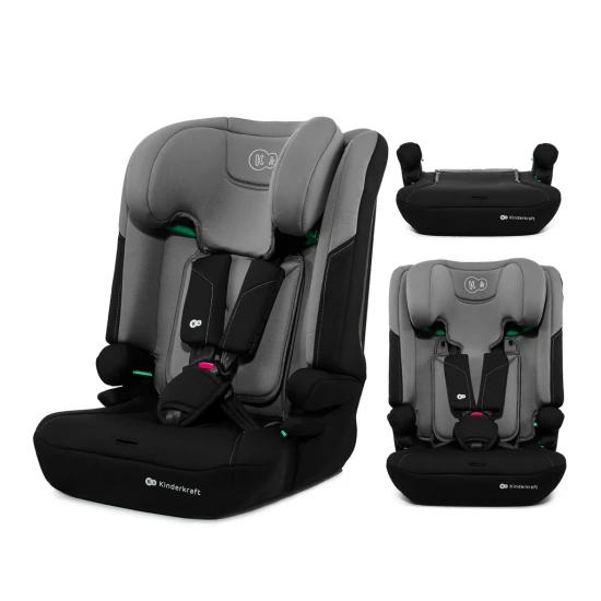 Autositz I-Comfy i-Size (76 do 150 cm) Dark Grey Kinderkraft KCICOM00DGR0000