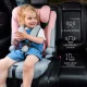 Autositz I-Comfy i-Size (76 do 150 cm) Dark Grey Kinderkraft KCICOM00DGR0000