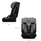 Autositz I-Comfy i-Size (76 do 150 cm) Dark Grey Kinderkraft KCICOM00DGR0000