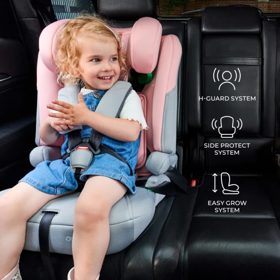 Autositz I-Comfy i-Size (76 do 150 cm) Pink Kinderkraft KCICOM00PNK0000