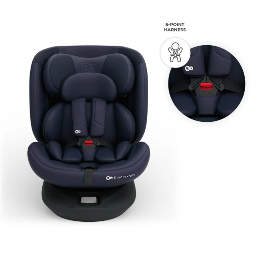 Autositz i-Grow 2 Plus (40-150 cm) Navy Autositz i-Grow 2 Plus (40-150 cm) Navy Kinderkraft KCIGRO02NAVPL00