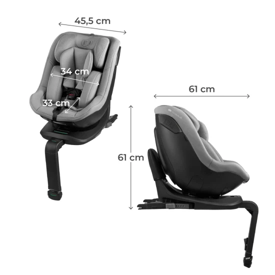 Autositz I-Guard I-size (40-105 cm) Grey Autositz I-Guard I-size (40-105 cm) Grey Kinderkraft KCIGUA00GRY000N