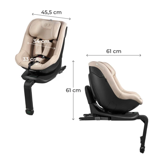 Autositz I-Guard Pro I-size (61-105 cm) Beige Kinderkraft KCIGUAPRBEG000N