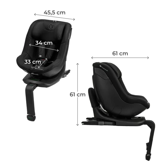 Autositz I-Guard Pro I-size (61-105 cm) Black Autositz I-Guard Pro I-size (61-105 cm) Black Kinderkraft KCIGUAPRBLK000N