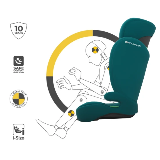 Autositz i-Spark 2 Plus i-Size (100-150 cm) Green Autositz i-Spark 2 Plus i-Size (100-150 cm) Green Kinderkraft KCISPA02GREPL00