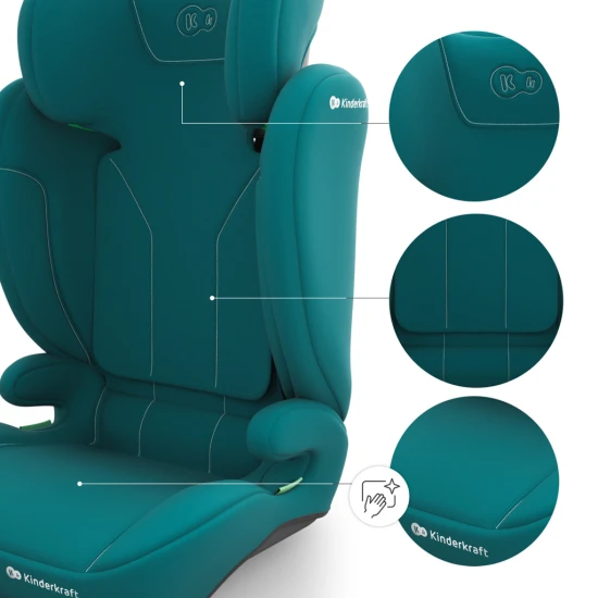 Autositz i-Spark 2 Plus i-Size (100-150 cm) Green Autositz i-Spark 2 Plus i-Size (100-150 cm) Green Kinderkraft KCISPA02GREPL00