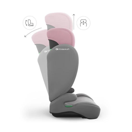 Autositz i-Spark 2 Plus i-Size (100-150 cm) Pink Autositz i-Spark 2 Plus i-Size (100-150 cm) Pink Kinderkraft KCISPA02PNKPL00