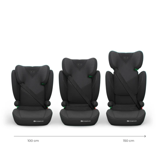 Autositz Junior Fix 2 Plus (100-150 cm) Black Autositz Junior Fix 2 Plus (100-150 cm) Black Kinderkraft KCJUFI20BLKPL0N