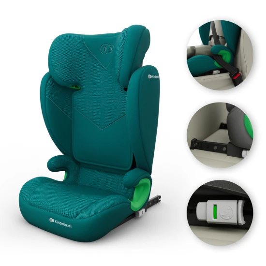 Autositz Junior Fix 2 Plus (100-150 cm) Green Autositz Junior Fix 2 Plus (100-150 cm) Green Kinderkraft KCJUFI20GREPL0N