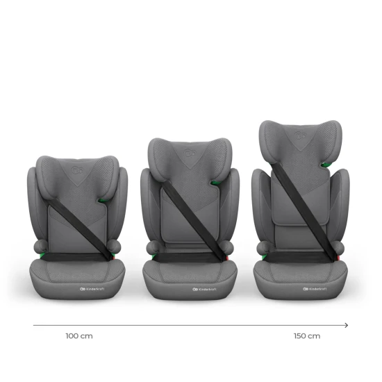 Autositz Junior Fix 2 Plus (100-150 cm) Grey Autositz Junior Fix 2 Plus (100-150 cm) Grey Kinderkraft KCJUFI20GRYPL0N