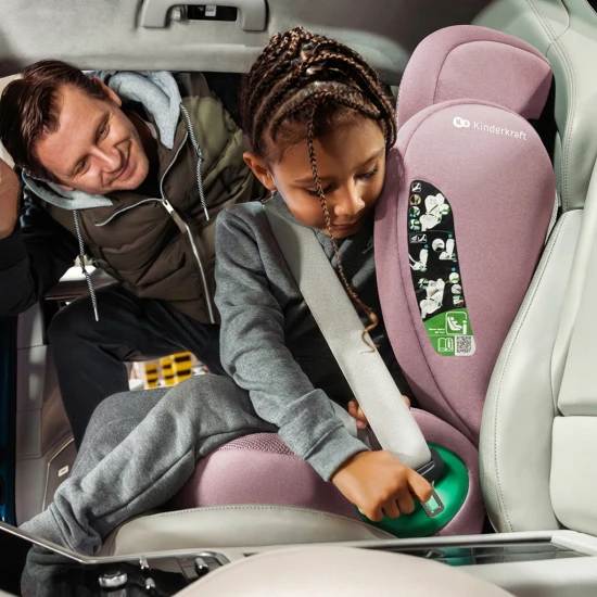 Autositz Junior Fix 2 Plus (100-150 cm) Pink Autositz Junior Fix 2 Plus (100-150 cm) Pink Kinderkraft KCJUFI20PNKPL0N