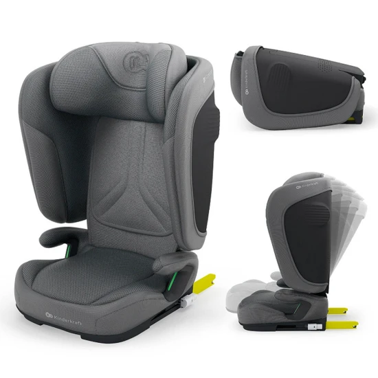 Faltbarer Autositz Unity 2 I-Size Grey Kinderkraft KCUNIT02GRY0000