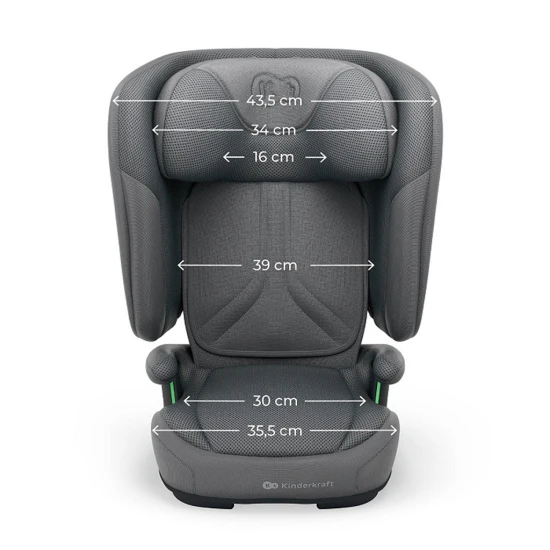 Faltbarer Autositz Unity 2 I-Size Grey Kinderkraft KCUNIT02GRY0000