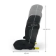 Autositz Xpand 2 Pro (100 do 150 cm) Black Autositz Xpand 2 Pro (100 do 150 cm) Black Kinderkraft KCXPPR02BLK0000
