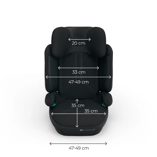 Autositz Xpand 2 Pro (100 do 150 cm) Black Autositz Xpand 2 Pro (100 do 150 cm) Black Kinderkraft KCXPPR02BLK0000