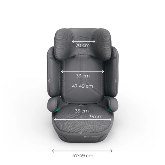 Autositz Xpand 2 Pro (100 do 150 cm) Grey Autositz Xpand 2 Pro (100 do 150 cm) Grey Kinderkraft KCXPPR02GRY0000