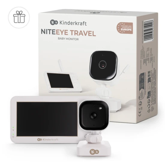 Babyphone ohne WLAN Niteeye Travel Kinderkraft KENITR00WHT0000