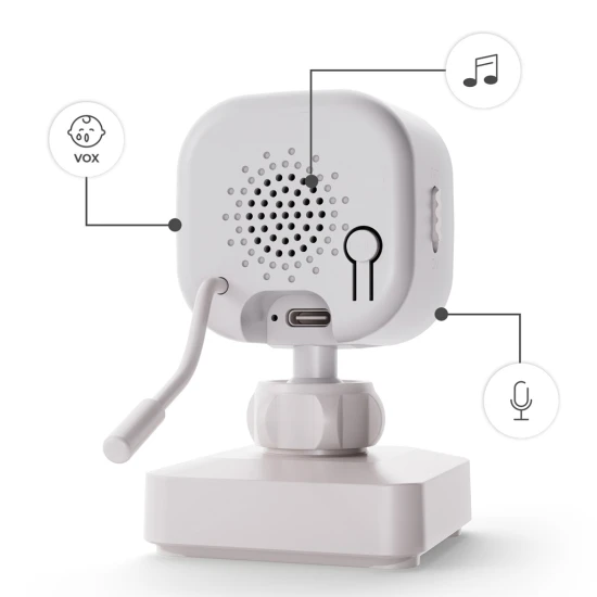 Babyphone ohne WLAN Niteeye Travel Kinderkraft KENITR00WHT0000