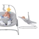 Schaukelliege CALMEE 0m+, bis 9 kg Schaukelliege CALMEE 0m+, bis 9 kg Kinderkraft KBCALM00GRY0000