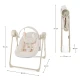 Babyschaukel Swingee Beige Babyschaukel Swingee Beige Kinderkraft KBSWIN00BEG0000
