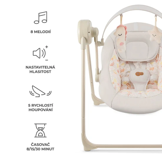 Babyschaukel Swingee Beige Babyschaukel Swingee Beige Kinderkraft KBSWIN00BEG0000