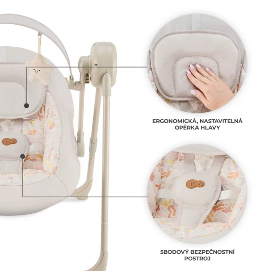 Babyschaukel Swingee Beige Babyschaukel Swingee Beige Kinderkraft KBSWIN00BEG0000