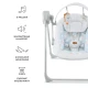 Babyschaukel Swingee Grey Babyschaukel Swingee Grey Kinderkraft KBSWIN00GRY0000