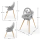 Hochstuhl und Wippe Fini Up 2in1 Grey Hochstuhl und Wippe Fini Up 2in1 Grey Kinderkraft KHFINIUPGRY0000