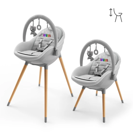 Hochstuhl und Wippe Fini Up 2in1 Grey Hochstuhl und Wippe Fini Up 2in1 Grey Kinderkraft KHFINIUPGRY0000