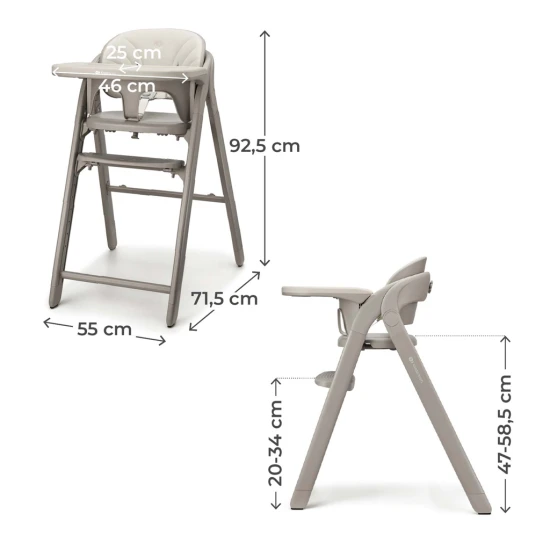Hochstuhl Tino Beige Hochstuhl Tino Beige Kinderkraft KHTINO00BEG0000