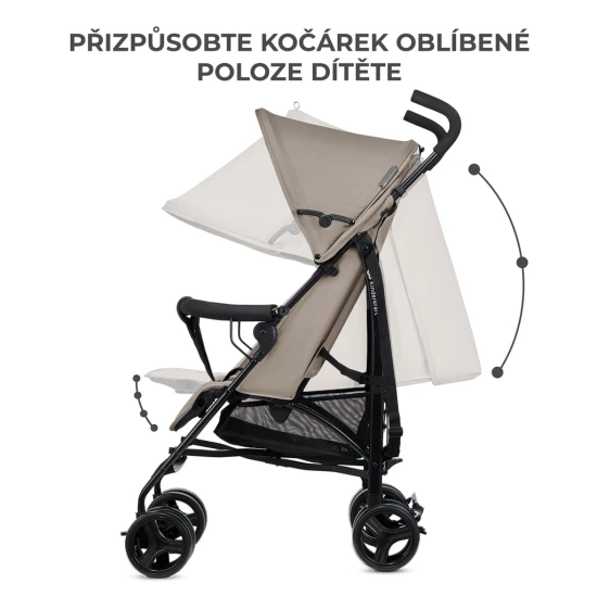 Golf-Kinderwagen Tik Beige Kinderkraft KSTIK000BEG0000