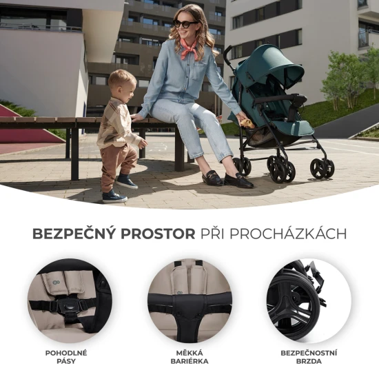 Golf-Kinderwagen Tik Beige Kinderkraft KSTIK000BEG0000
