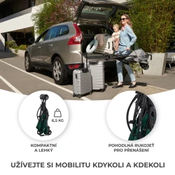 Golf-Kinderwagen Tik Green forest