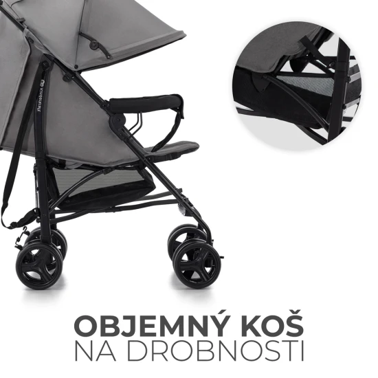 Golf-Kinderwagen Tik Stone grey Kinderkraft KSTIK000GRY0000