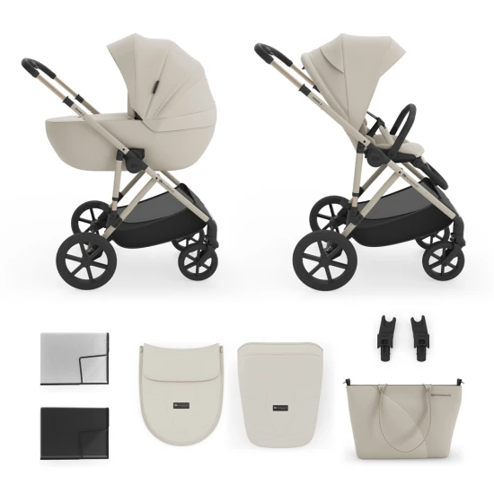 Kombi-Kinderwagen 2in1 Prime 3 Sand Dune Kombi-Kinderwagen 2in1 Prime 3 Sand Dune Kinderkraft KSPRIM03BEG2000