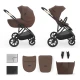 Kombi-Kinderwagen 2in1 Prime 3 Velvet Mocca Kombi-Kinderwagen 2in1 Prime 3 Velvet Mocca Kinderkraft KSPRIM03BRW2000