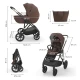 Kombi-Kinderwagen 2in1 Prime 3 Velvet Mocca Kombi-Kinderwagen 2in1 Prime 3 Velvet Mocca Kinderkraft KSPRIM03BRW2000