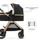 Kombi-Kinderwagen 3in1 Esme Pro Pure Black Kombi-Kinderwagen 3in1 Esme Pro Pure Black Kinderkraft KSESME00BLK300N