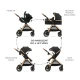 Kombi-Kinderwagen 3in1 Esme Pro Pure Black Kombi-Kinderwagen 3in1 Esme Pro Pure Black Kinderkraft KSESME00BLK300N