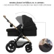 Kombi-Kinderwagen 3in1 Moov 2 XL Air Black Kombi-Kinderwagen 3in1 Moov 2 XL Air Black Kinderkraft KSMOOVXLBLK0000