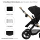 Kombi-Kinderwagen 3in1 Moov 2 XL Air Black Kombi-Kinderwagen 3in1 Moov 2 XL Air Black Kinderkraft KSMOOVXLBLK0000